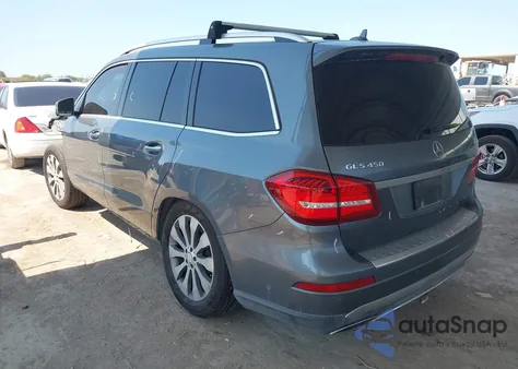 2017 Mercedes-Benz Gls 450 4Matic из США, поврежденный, VIN 4JGDF6EE6HA897186